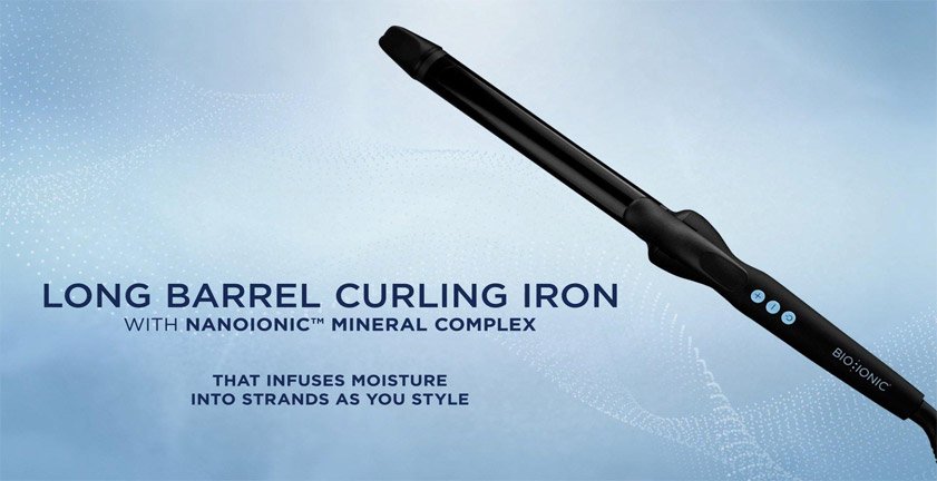bio ionic curling iron on the go